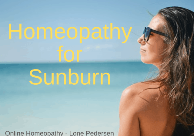 Homeopathy for Sunburn